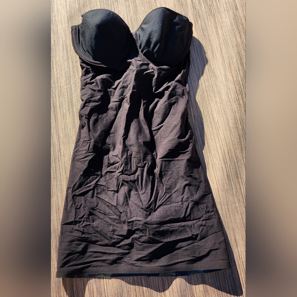 Woman's small black sexy dress